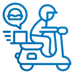 Delivery driver icon